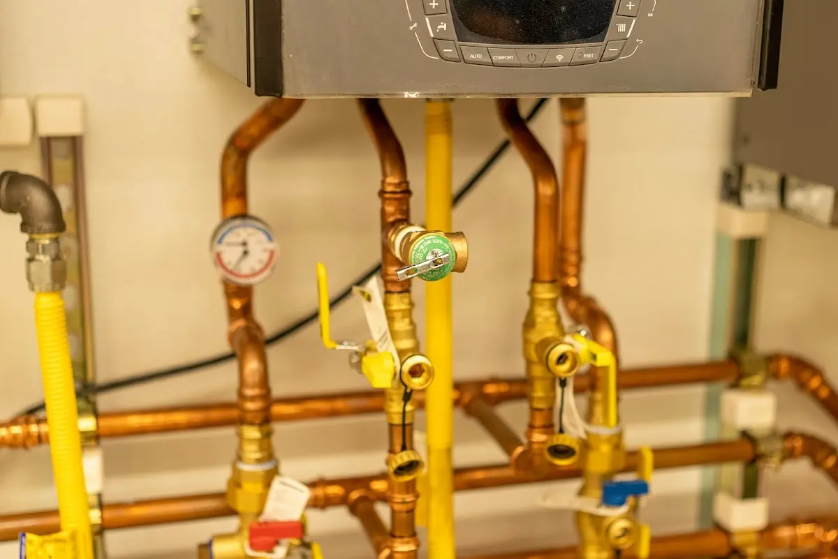 Licensed technician providing Backflow Prevention for a homeowner in Vinton